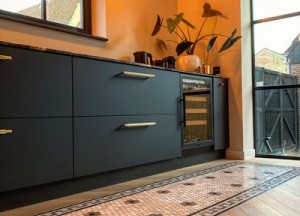 Marmer mosaic vloer | Designtegels.nl