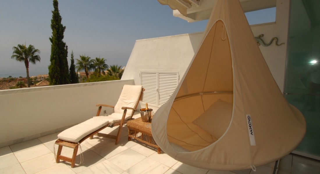 Ultra hippe lounge hangmat