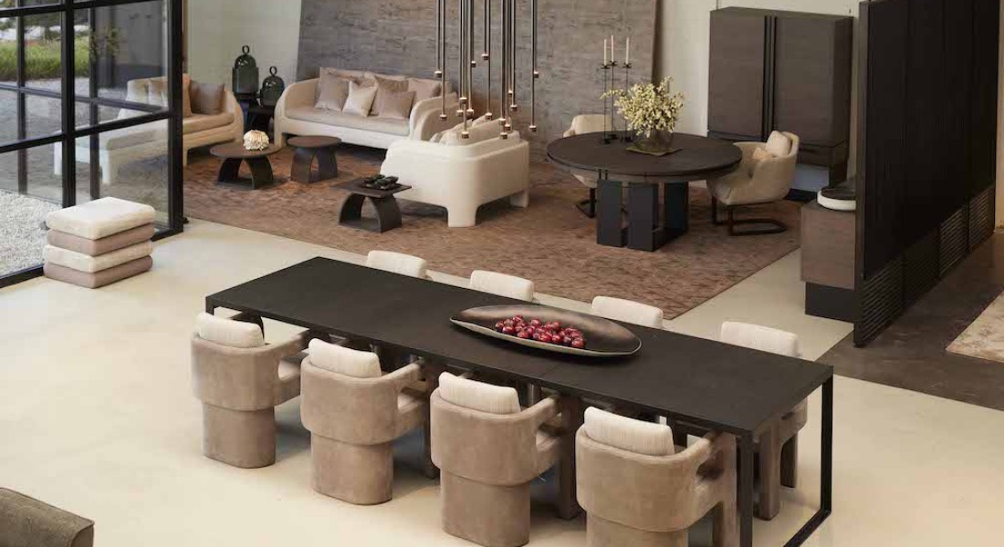 High end interior design voor liefhebbers van designmeubelen