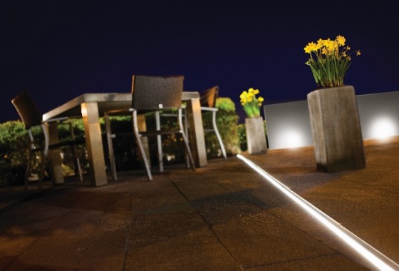 Aco afwatering met LED-verlichting voor de tuin - Aco House & Garden