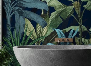 Met dit behang haal je een echte muurschildering in huis - 