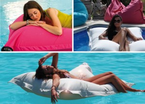 Dobberen op de Chillisy: het waterdichte loungekussen - 