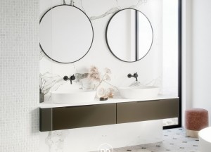 Maatwerkmeubel in Mat Taupe | Primabad - Primabad