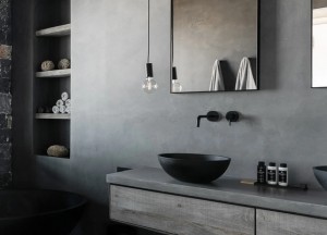 Barnwood hangend badmeubel | RestyleXL - RestyleXL