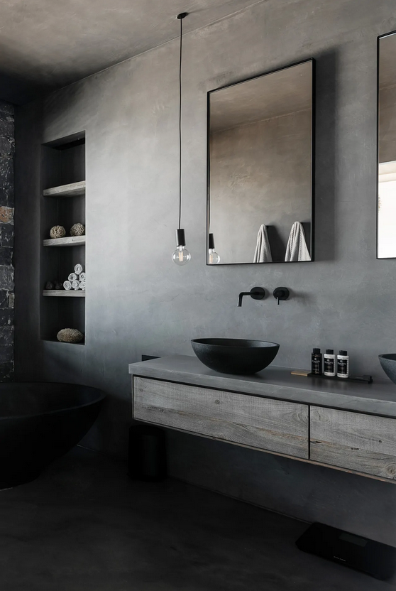 Barnwood hangend badmeubel | RestyleXL