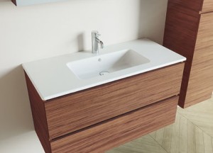 Spring meubel met slanke wastafel | RIHO