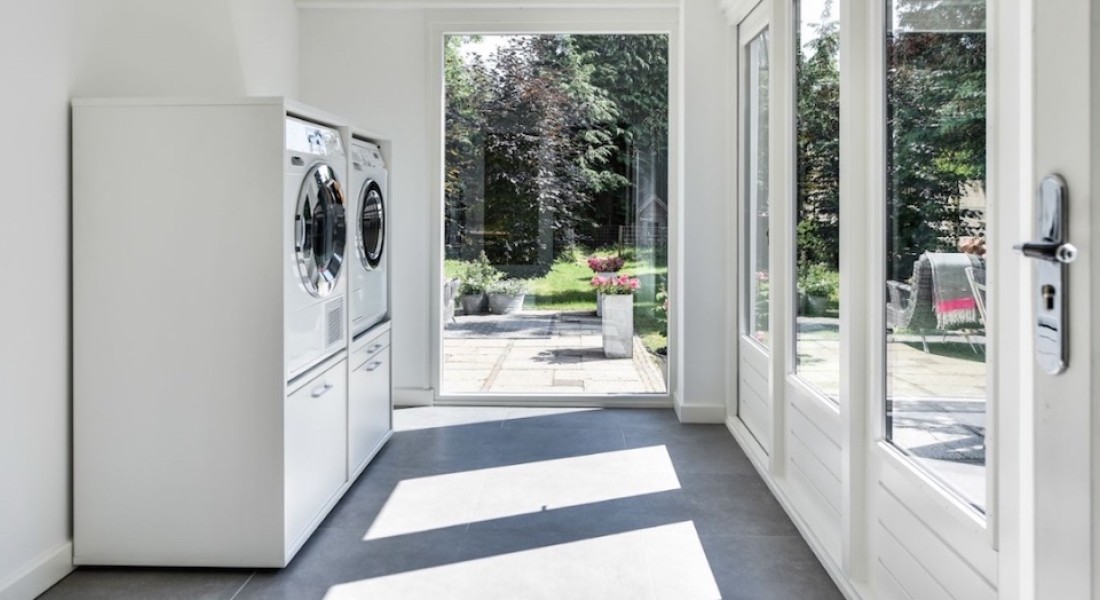 Kleine wasjes, grote wasjes doe je in stijl met deze kast!