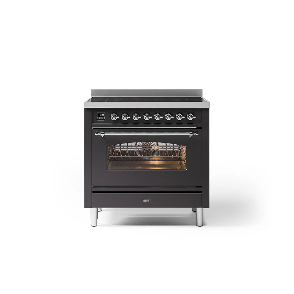 Landelijk| ILVE Nostalgie inductie fornuis met flexzone