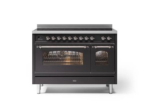 Inductie Fornuis | ILVE inductie collectie 120 cm met 7 kookzones en flexzone