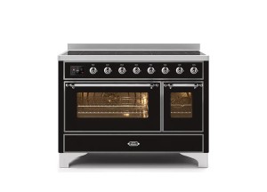 Inductie Fornuis | ILVE inductie collectie 120 cm met 7 kookzones en flexzone