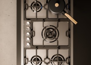 Modern | ILVE Panoramagic 90 gaskookplaat - ILVE