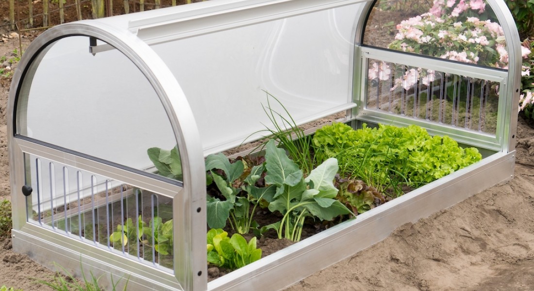 Een minikas voor in je tuin