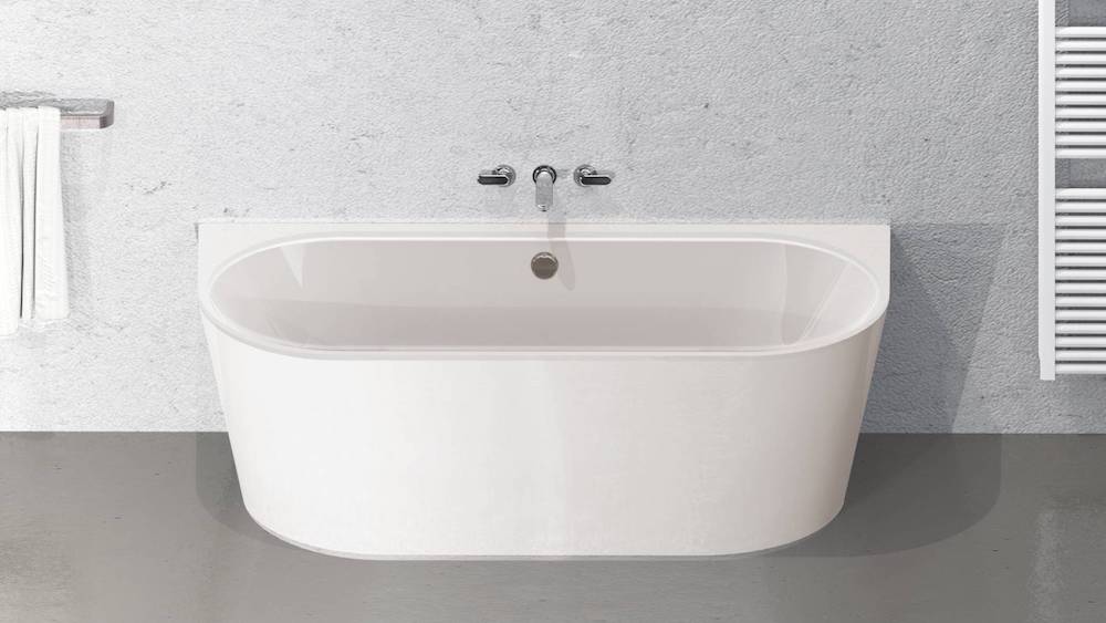 Semi-vrijstaand bad | Wavedesign