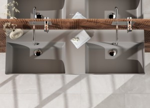 Badkamer in Scandinavische stijl. Inspiratie! - Thebalux Badkamermeubelen