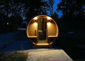 Ronde barrel sauna | Hottub Select