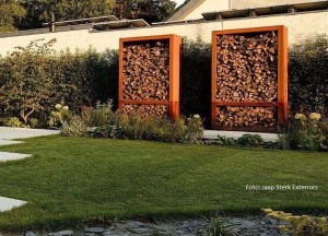 Cortenstaal houtopslag | Zeno Products - Zeno Products