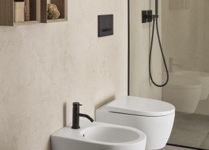 Mat wit keramiek | Geberit