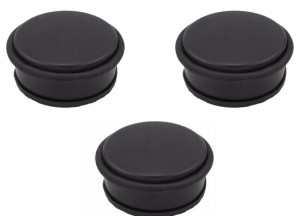 Deurstopper DIRK - rond - 3 stuks - Deurklink24