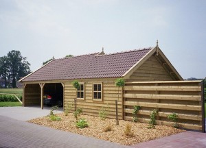 Rustieke garages | MG Houtbouw - MG Houtbouw