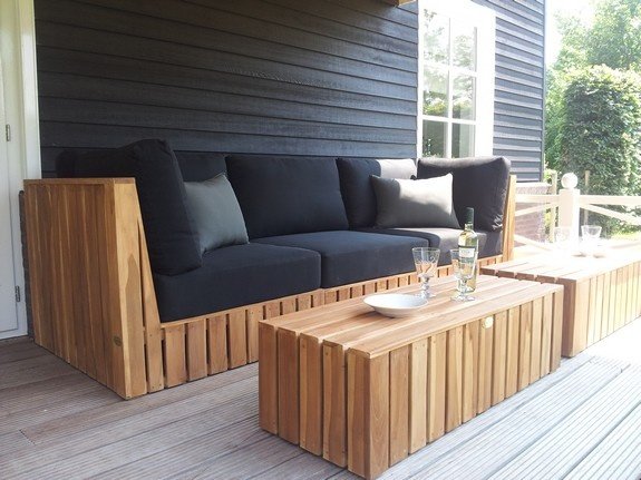 Comfortabele Capri loungebank | Puurteak