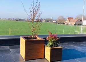 Teak plantenbak | Puurteak