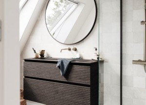 Badmeubel met ribbelfront | Primabad