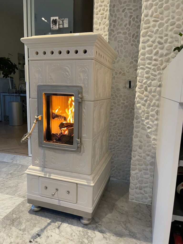 Houtkachel Liberty wit | Art of Fire