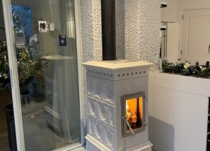 Houtkachel Liberty wit | Art of Fire