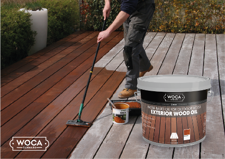 Watergedragen olie buitenhout | WOCA