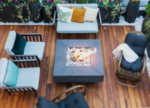 Een haard in de tuin? Dit zijn de opties - 