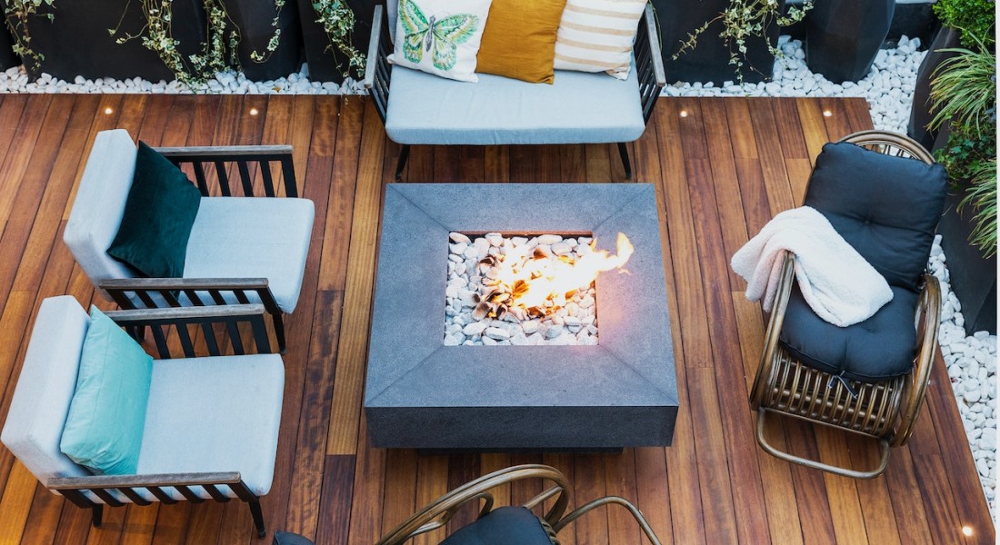 Een haard in de tuin? Dit zijn de opties