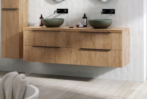 Geef je badkamer stijl met een Thebalux ‘Ribbed’ badkamermeubel - Thebalux Badkamermeubelen