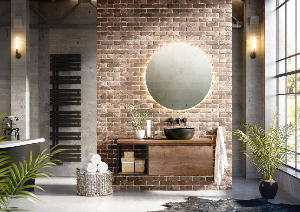 Urban industrial badkamer | mijn bad in stijl