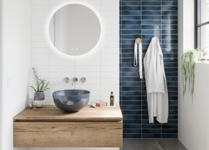 Blauwe opbouwkom | Primabad - Primabad