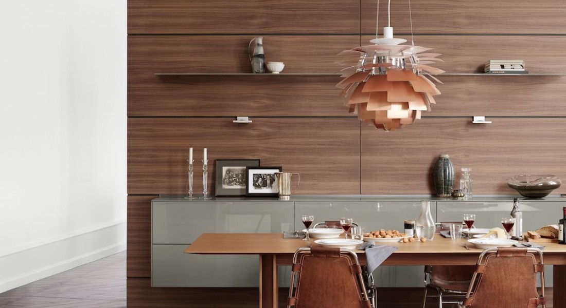 bulthaup b3 multifunctionele wand: eindeloos variëren