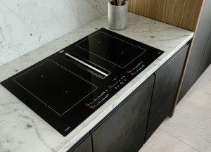 Kookplaat met geïntegreerde afzuigkap | Beko