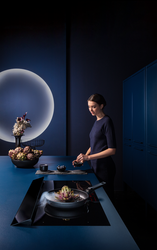 Brera inductiekookplaat met afzuiging | Falmec