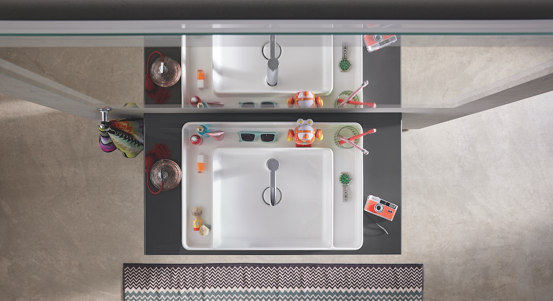 Met de Bento Starck Box geef je jouw badkamer structuur