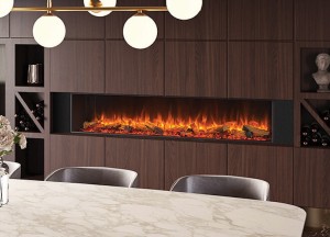 Altijd een realistisch vlammenbeeld - 