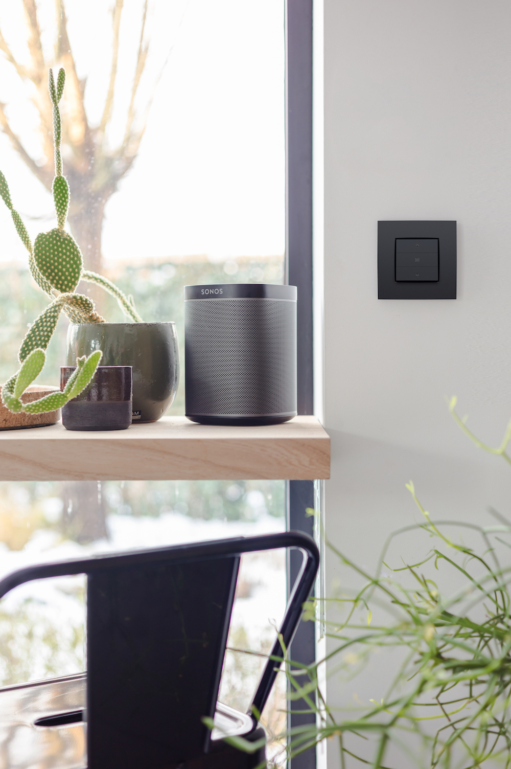 Mat zwarte design schakelaars Niko Intense Matt Black