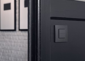 Mat zwarte design schakelaars Niko Intense Matt Black