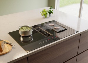 Nieuwe luxe inductiekookplaat met geïntegreerde afzuiging - Inventum