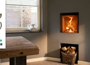 Gesloten inbouw houthaard | Kalfire - Kalfire Fireplaces