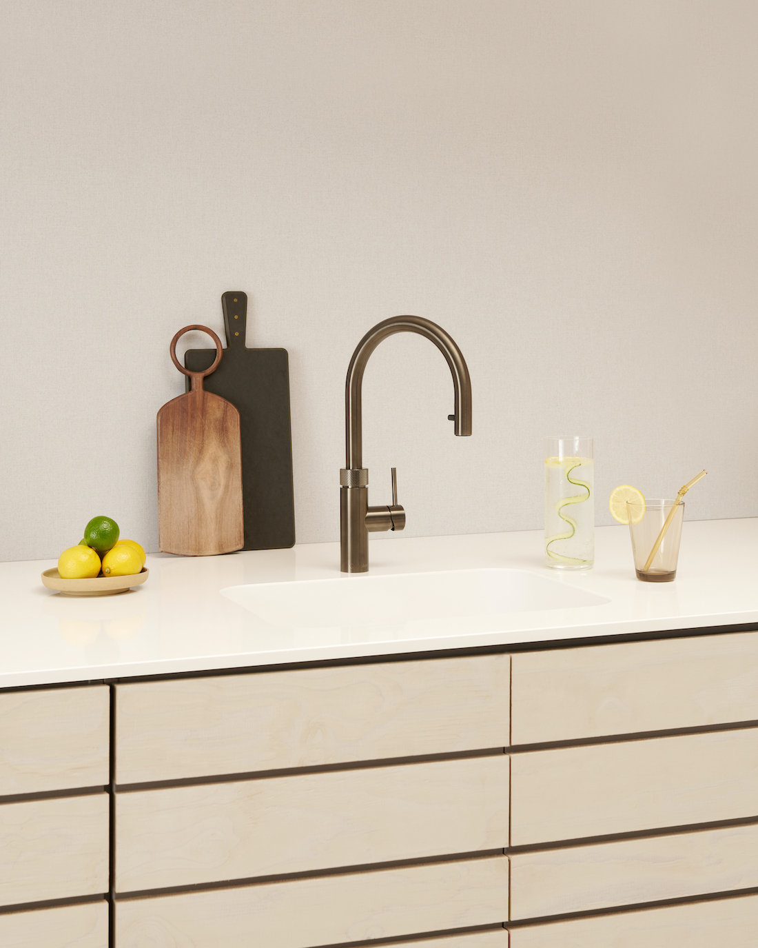 Flex in Gunmetal Finish | Quooker