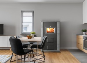 Speksteenhaard met bakoven  | NunnaUuni - NunnaUuni