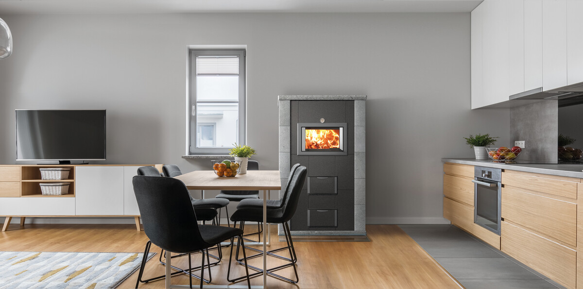 Speksteenhaard met bakoven  | NunnaUuni