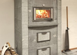 Speksteenhaard met bakoven  | NunnaUuni