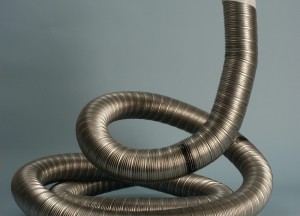 Dubbelgedraaid flexibel rookkanaal | PaH-flex - PAH-flex