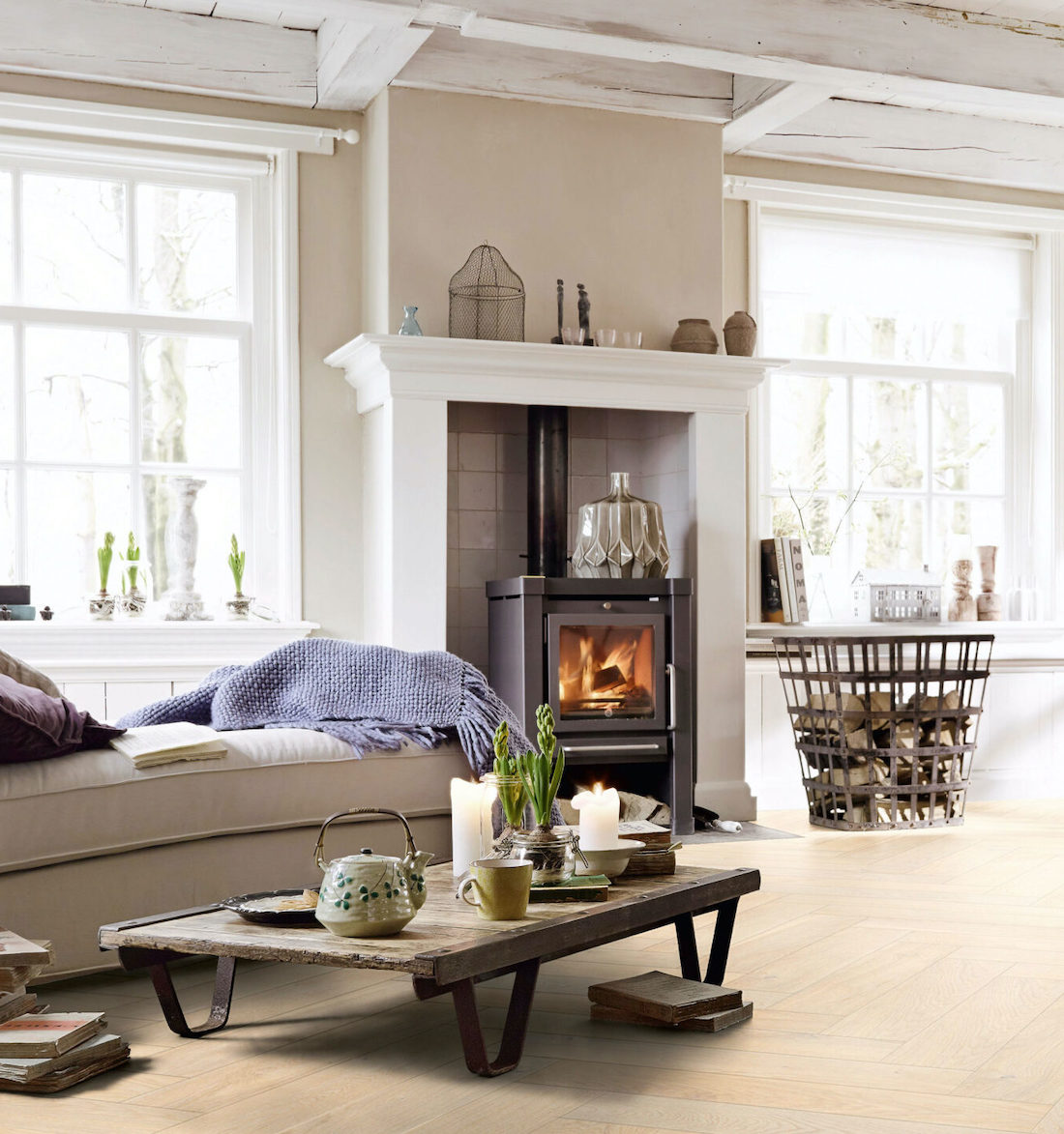 Vrijstaande houtkachel Retro L | Reny