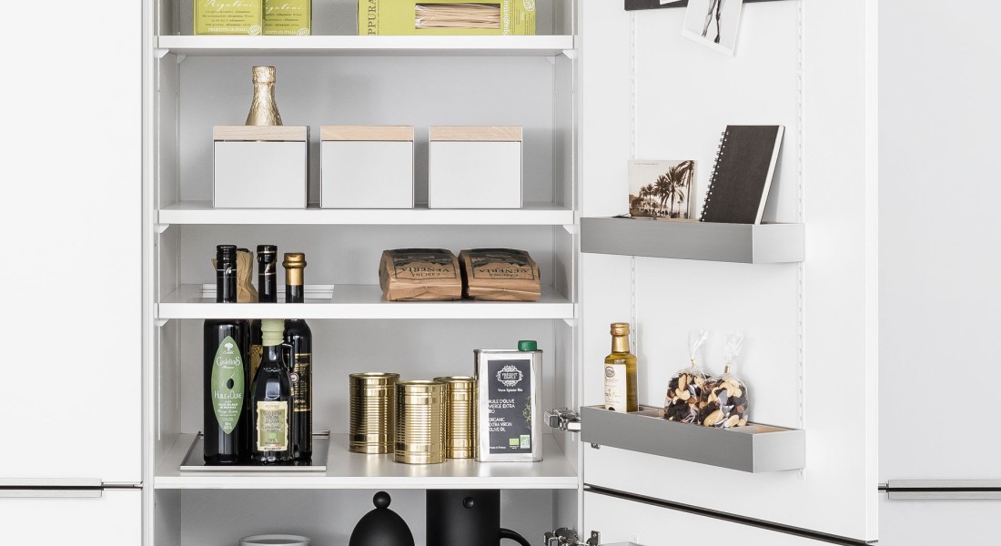 Slimme opbergsystemen voor de keuken